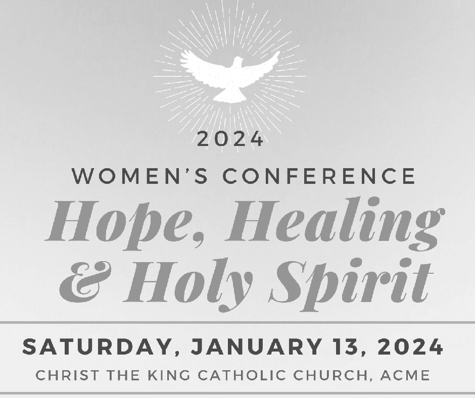 Diocese of Gaylord Women's Conference 2024 BW